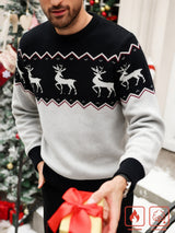 Men's Long Sleeve Jumper in Multicolour, product image 1