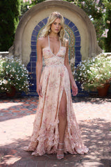 Margot | Textured Maxi Dress for Christmas & New Year's Eve — view 3