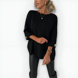 Blythe | Women's Oversized Wide-Sleeve Knit Jumper — view 3