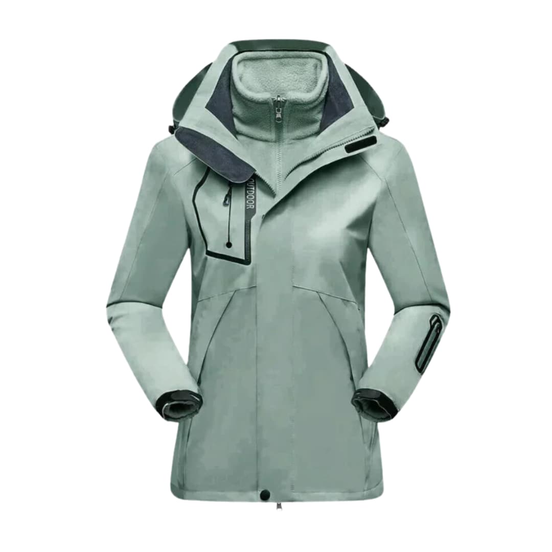 Marit | Women's Ski Jacket with Removable Lining & High Collar — view 3