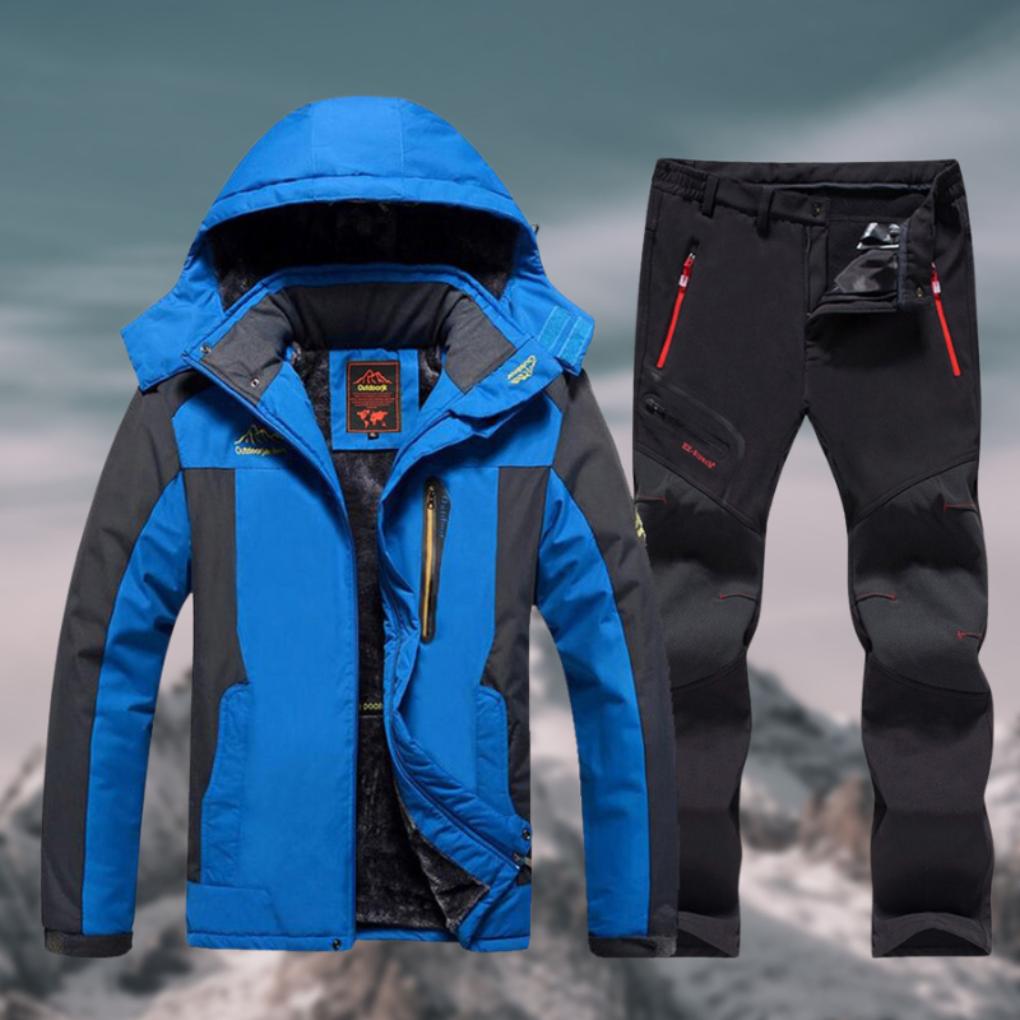 Ellie | Women's Waterproof Ski Suit – Warm Fleece-Lined Jacket & Trousers — view 3