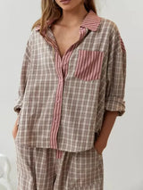 Elizabeth | Cotton Pyjama Set — view 6