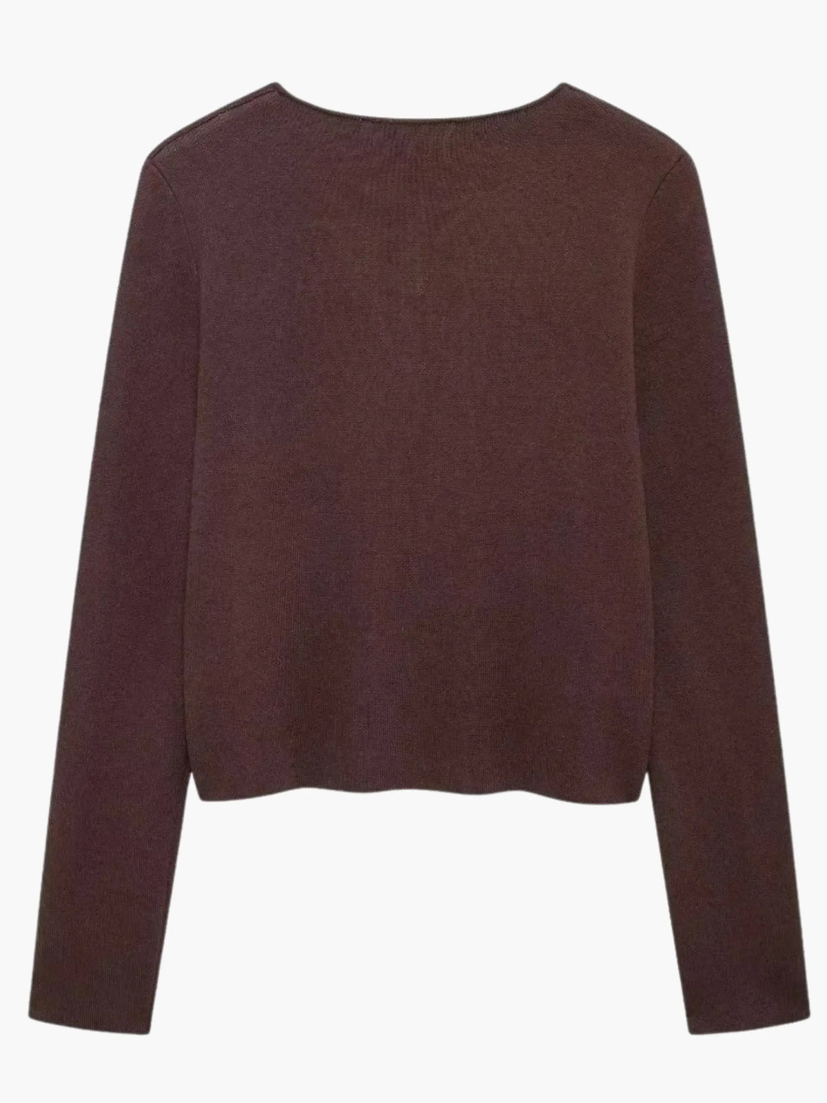 Women's Double Breasted Knit Cardigan | Button Front — view 2