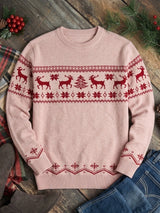 Men's Long Sleeve Jumper in Multicolour, product image 2