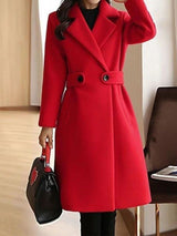 Eleanor | Tailored Trench Coat with Waist Belt — view 6