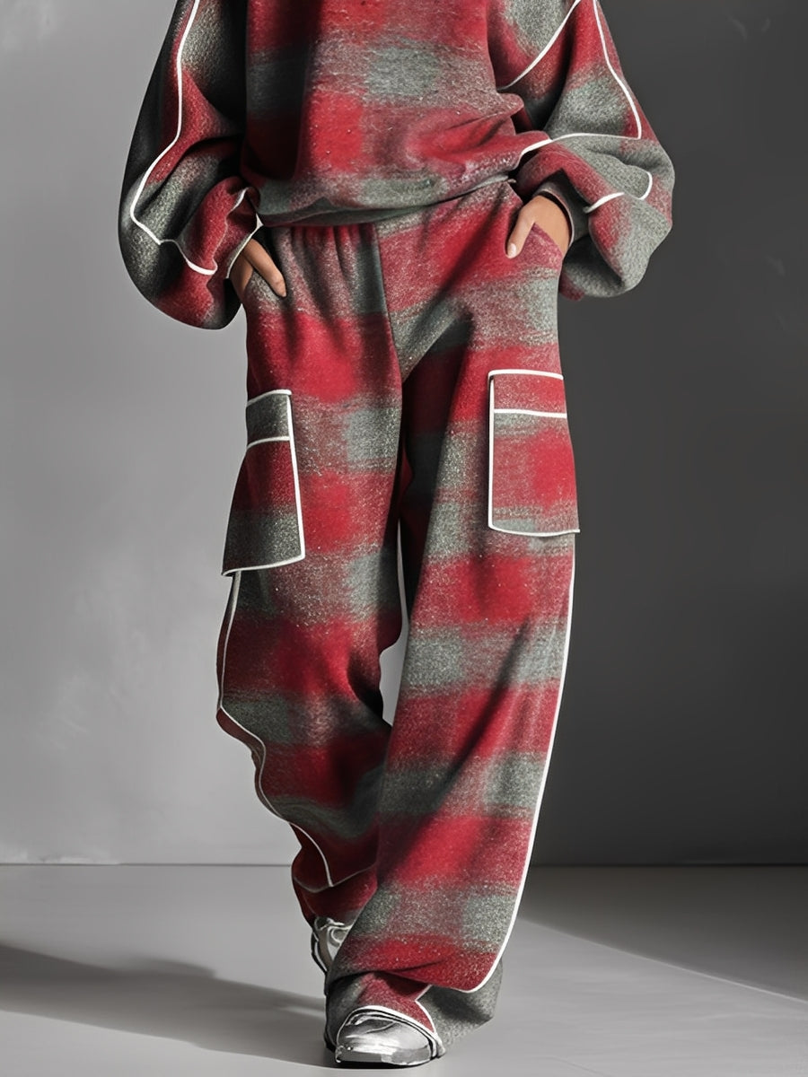 Solenne | Women's Fleece Sweatshirt & Joggers Co-Ord Set — view 3
