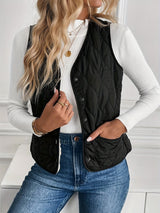 Elowen | Women's Reversible Borg & Quilted Gilet — view 5