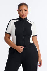 Women's Matching Pants Set — Short Sleeve | Yvezi — 6
