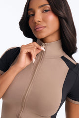 Women's Matching Pants Set — Short Sleeve | Yvezi — 19