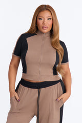 Women's Matching Pants Set — Short Sleeve | Yvezi — 22