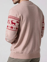 Men's Long Sleeve Jumper in Multicolour, product image 6