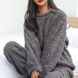 Sofia | Fleece Pyjama Set — view 4