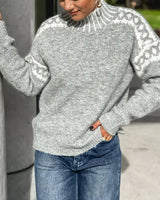 Liah | Fair Isle Crew Neck Knitted Jumper — view 3