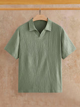 Men's Polo Shirt in Army Green, product image 2