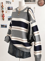 Women's Crew Neck Jumper in Multicolour, product image 3