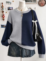 Women's Crew Neck Jumper in Multicolour, product image 1