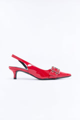 Women's Slingback Kitten Heels | Yvezi — 7