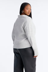 Women's Knit Polo Sweater — Collared | Yvezi — 7