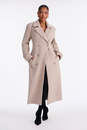 Women's Wool Blend Coat | Yvezi — 1