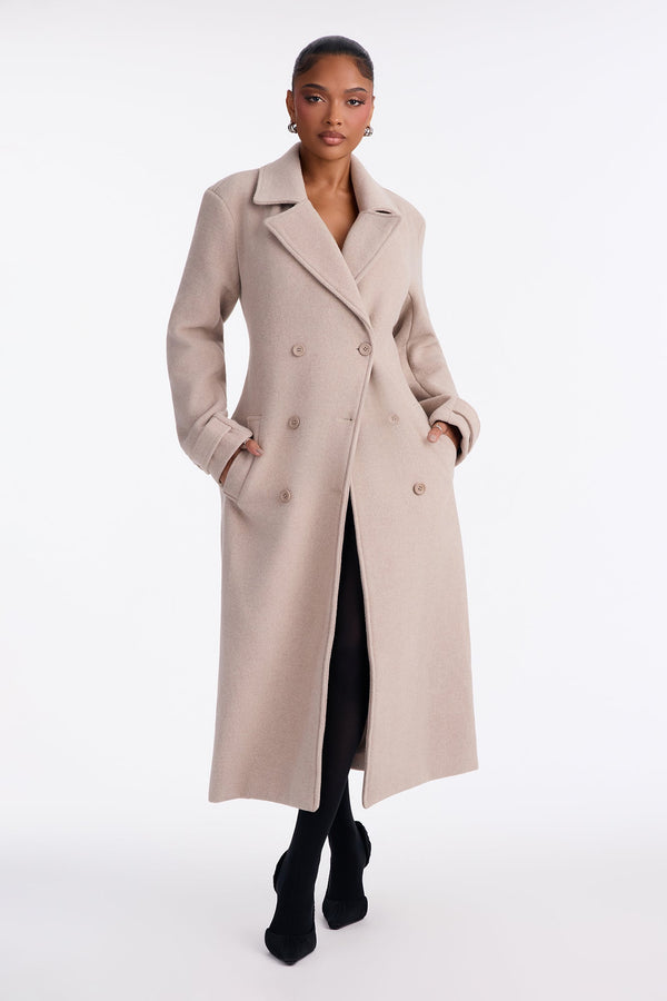 Women's Wool Blend Coat | Yvezi — 1