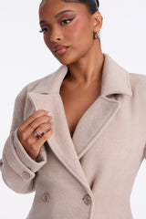 Women's Wool Blend Coat | Yvezi — 3