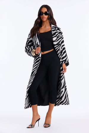 Women's Belted Coat — Long Sleeve | Yvezi — 1