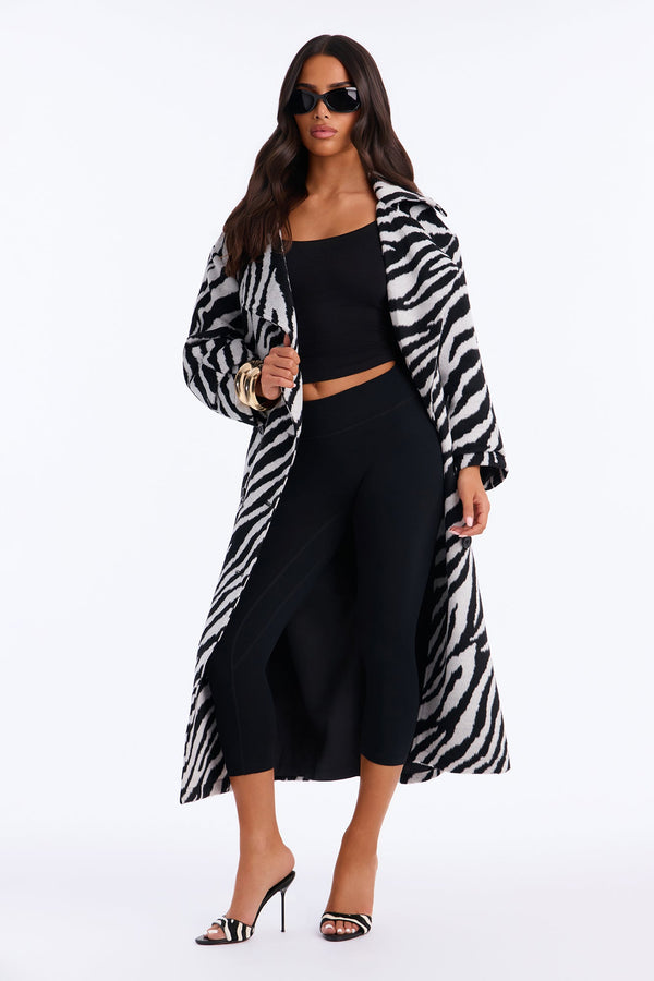 Women's Belted Coat — Long Sleeve | Yvezi — 1