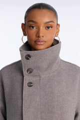 Women's Wool Blend Coat | Yvezi — 4