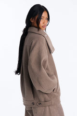 Women's Wool Blend Coat | Yvezi — 8