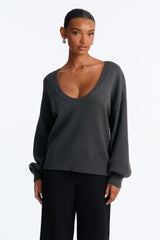 Women's Cotton Sweater — Long Sleeve | Yvezi — 1