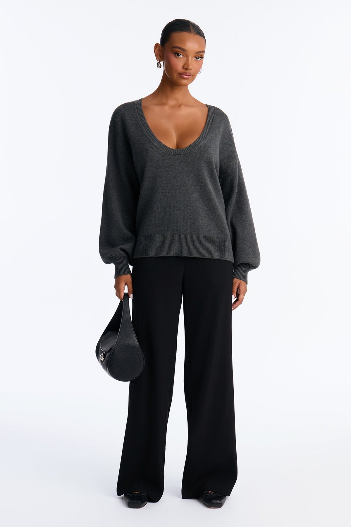 Women's Cotton Sweater — Long Sleeve | Yvezi — 2