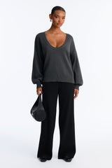 Women's Cotton Sweater — Long Sleeve | Yvezi — 2