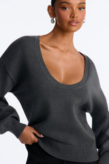 Women's Cotton Sweater — Long Sleeve | Yvezi — 3
