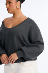 Women's Cotton Sweater — Long Sleeve | Yvezi — 7