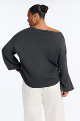Women's Cotton Sweater — Long Sleeve | Yvezi — 8