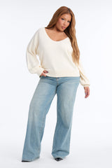 Women's Cotton Sweater — Long Sleeve | Yvezi — 14