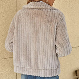 Élodisse | Women's Zip Front Long Sleeve Cardigan — view 7