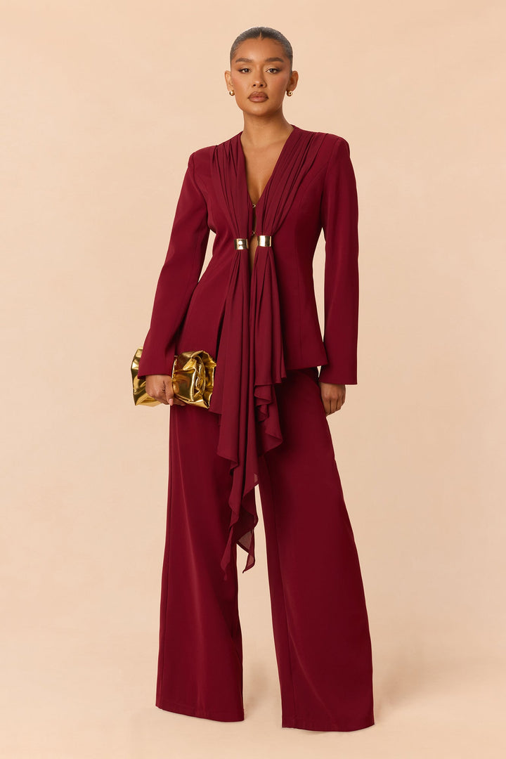 Women's Matching Pants Set — Long Sleeve | Yvezi — 1