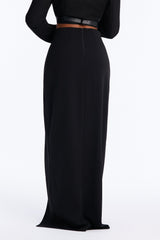 Women's High-Waisted Skirt — Double Breasted | Yvezi — 4