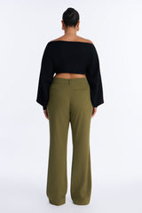 Women's High-Waisted Pants | Yvezi — 34