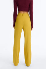 Women's High-Waisted Pants — Wide Leg | Yvezi — 49