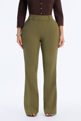 Women's High-Waisted Pants — Wide Leg | Yvezi — 61