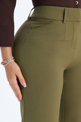 Women's High-Waisted Pants — Wide Leg | Yvezi — 62