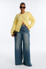 Women's Cardigan — Button Down, Long Sleeve | Yvezi — 13