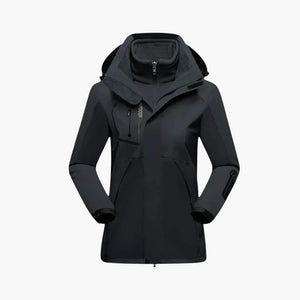 Marit | Women's Ski Jacket with Removable Lining & High Collar — view 1
