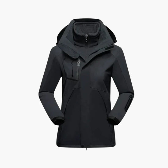 Marit | Women's Ski Jacket with Removable Lining & High Collar — view 1