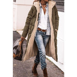 Helena | Women's Long Hooded Down Puffer Winter Coat — view 8