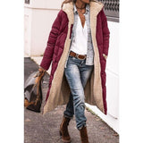 Helena | Women's Long Hooded Down Puffer Winter Coat — view 5