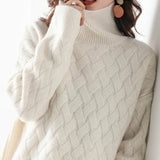 Elena | Women's Relaxed Fit Classic Knitted Jumper — view 4