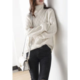 Elena | Women's Relaxed Fit Classic Knitted Jumper — view 3